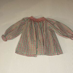 Orient Express Smocked Special Occasion Christmas Holiday Top Size 4
